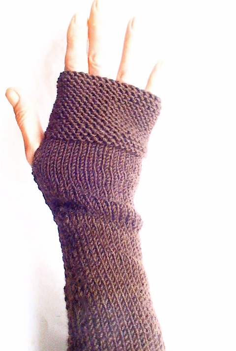 I will not use my lusicous cashmerino gauntlets while walking the dog